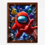 Video Game Metal Poster Wall Decor - AU - A