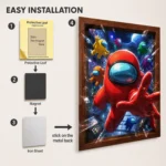 Video Game Metal Poster Wall Decor - AU - A - Image 2
