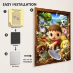 Video Game Metal Poster Wall Decor - AC - D - Image 2