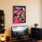 Video Game Metal Poster Wall Decor - Ink Battle Inkling Girl - A - Image 5