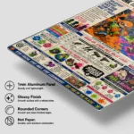 Video Game Metal Poster Wall Decor - Ink Battle - B - Image 6