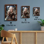 Video Game Metal Poster Wall Decor - TW3 Wild Hunt Ciri - Image 7