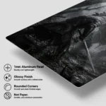 Video Game Metal Poster Wall Decor - TW3 Wild Hunt Geralt of Rivia - Image 6