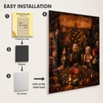 Video Game Metal Poster Wall Decor - TW3 Wild Hunt - Image 2