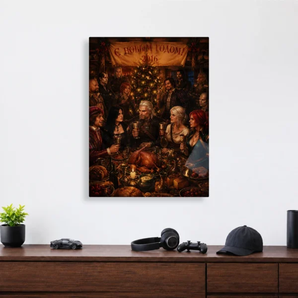 Video Game Metal Poster Wall Decor - TW3 Wild Hunt - Image 4