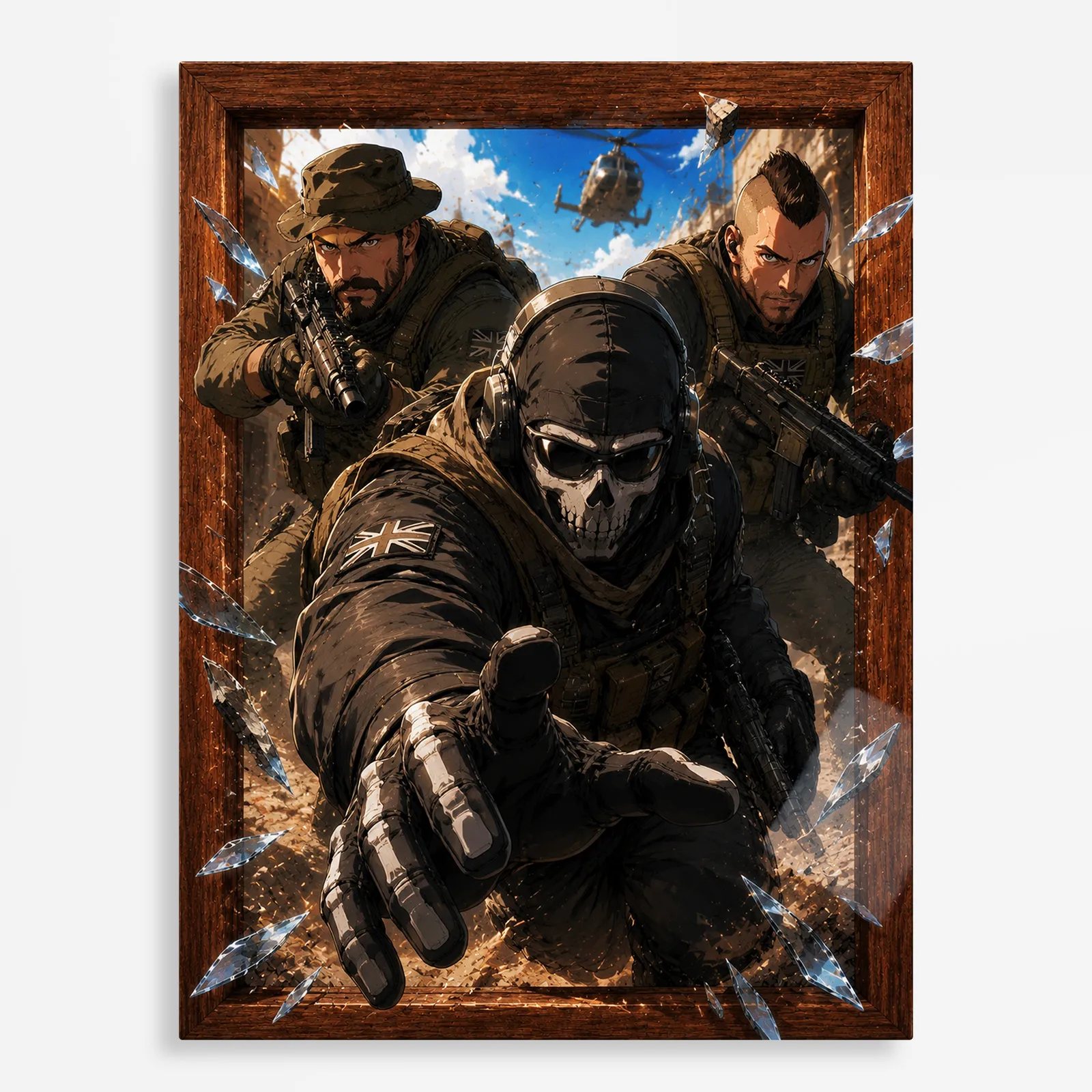 video game metal poster (21) s1 Video Game Metal Poster Wall Decor - COD - Image 1