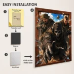 Video Game Metal Poster Wall Decor - COD - Image 2