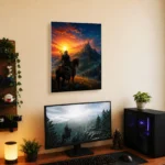 Video Game Metal Poster Wall Decor - TW3 Wild Hunt Geralt of Rivia - C - Image 5