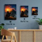 Video Game Metal Poster Wall Decor - TW3 Wild Hunt Geralt of Rivia - C - Image 7