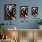Video Game Metal Poster Wall Decor - TW3 Wild Hunt Geralt of Rivia - D - Image 7