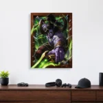 Video Game Metal Poster Wall Decor - WOW Illidan Stormrage - Image 4