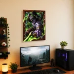 Video Game Metal Poster Wall Decor - WOW Illidan Stormrage - Image 5