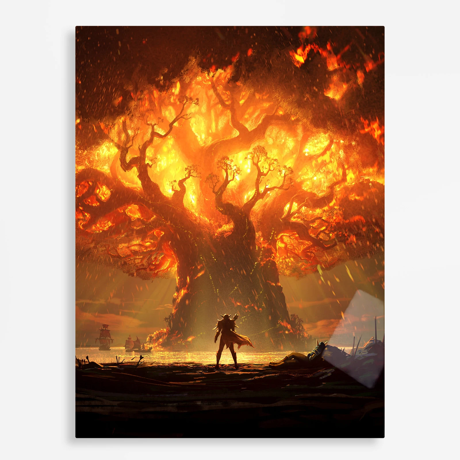 video game metal poster (213) s1 Video Game Metal Poster Wall Decor - WOW - Image 1