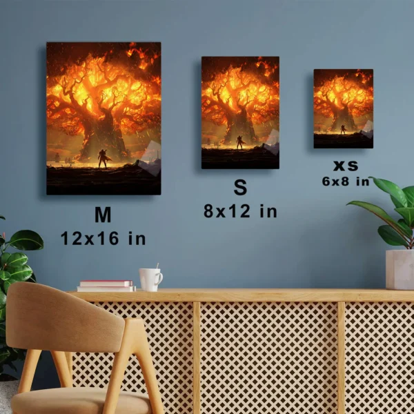 Video Game Metal Poster Wall Decor - WOW - Image 7