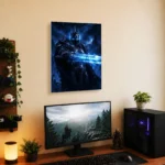 Video Game Metal Poster Wall Decor - WOW The Lich King - A - Image 5