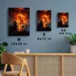 Video Game Metal Poster Wall Decor - WOW - B - Image 7