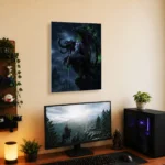 Video Game Metal Poster Wall Decor - WOW Illidan Stormrage - A - Image 5