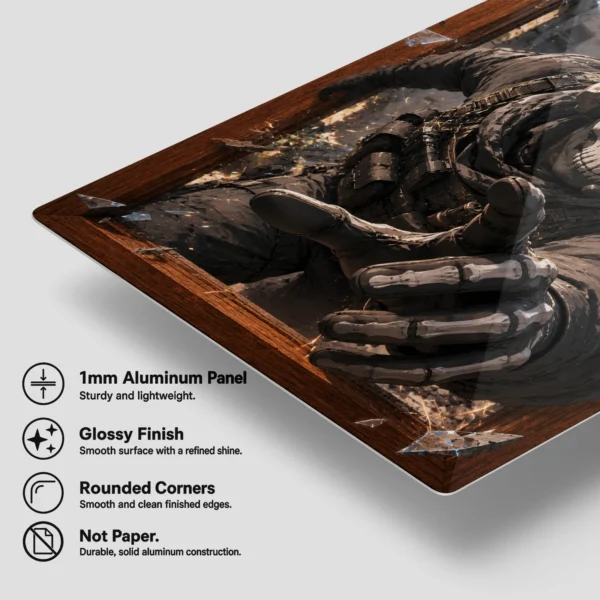 Video Game Metal Poster Wall Decor - COD Ghost - Image 6