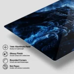 Video Game Metal Poster Wall Decor - WOW The Lich King - B - Image 6