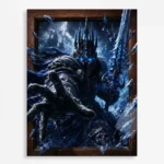 Video Game Metal Poster Wall Decor - WOW The Lich King - C