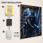 Video Game Metal Poster Wall Decor - WOW The Lich King - C - Image 2