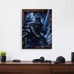 Video Game Metal Poster Wall Decor - WOW The Lich King - C - Image 4
