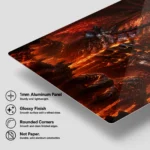 Video Game Metal Poster Wall Decor - WOW Deathwing - Image 6