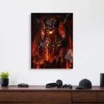 Video Game Metal Poster Wall Decor - WOW Deathwing - Image 4