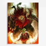 Video Game Metal Poster Wall Decor - TLO Zelda Ganondorf