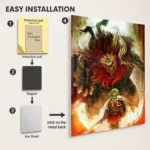 Video Game Metal Poster Wall Decor - TLO Zelda Ganondorf - Image 2