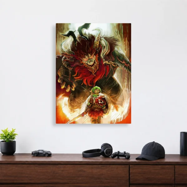 Video Game Metal Poster Wall Decor - TLO Zelda Ganondorf - Image 4