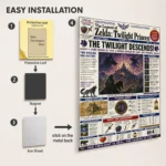 Video Game Metal Poster Wall Decor - TLO Zelda - F - Image 2