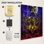 Video Game Metal Poster Wall Decor - TLO Zelda - G - Image 2