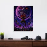 Video Game Metal Poster Wall Decor - TLO Zelda Skull Kid - A - Image 4