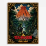Video Game Metal Poster Wall Decor - TLO Zelda - I