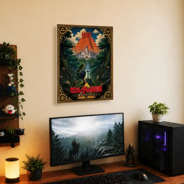 Video Game Metal Poster Wall Decor - TLO Zelda - I - Image 5
