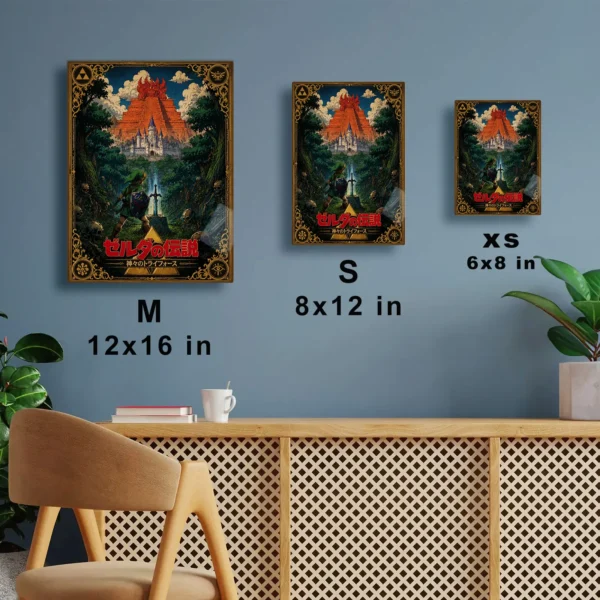 Video Game Metal Poster Wall Decor - TLO Zelda - I - Image 7