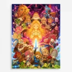 Video Game Metal Poster Wall Decor - TLO Zelda - J