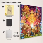 Video Game Metal Poster Wall Decor - TLO Zelda - J - Image 2