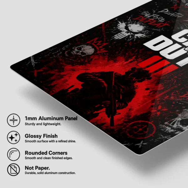 Video Game Metal Poster Wall Decor - COD - B - Image 6