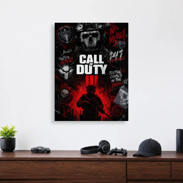Video Game Metal Poster Wall Decor - COD - B - Image 4