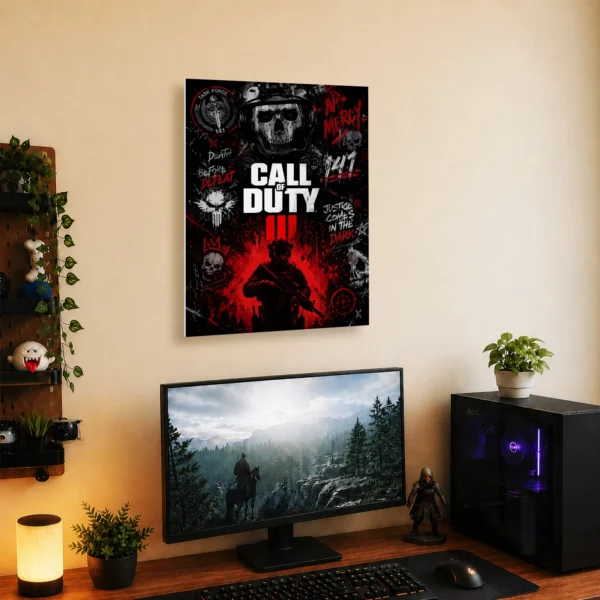 Video Game Metal Poster Wall Decor - COD - B - Image 5