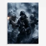 Video Game Metal Poster Wall Decor - COD - C