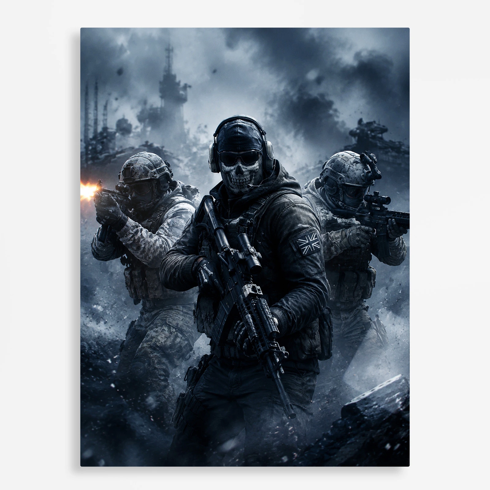 video game metal poster (25) s1 Video Game Metal Poster Wall Decor - COD - C - Image 1