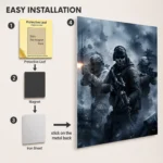 Video Game Metal Poster Wall Decor - COD - C - Image 2