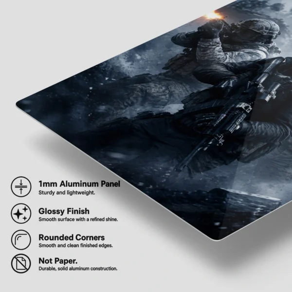 Video Game Metal Poster Wall Decor - COD - C - Image 6