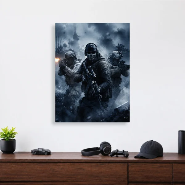 Video Game Metal Poster Wall Decor - COD - C - Image 4