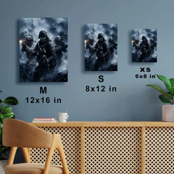Video Game Metal Poster Wall Decor - COD - C - Image 7