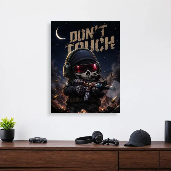 Video Game Metal Poster Wall Decor - COD Ghost - B - Image 4