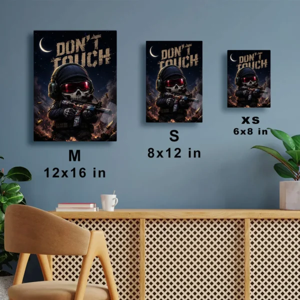 Video Game Metal Poster Wall Decor - COD Ghost - B - Image 7